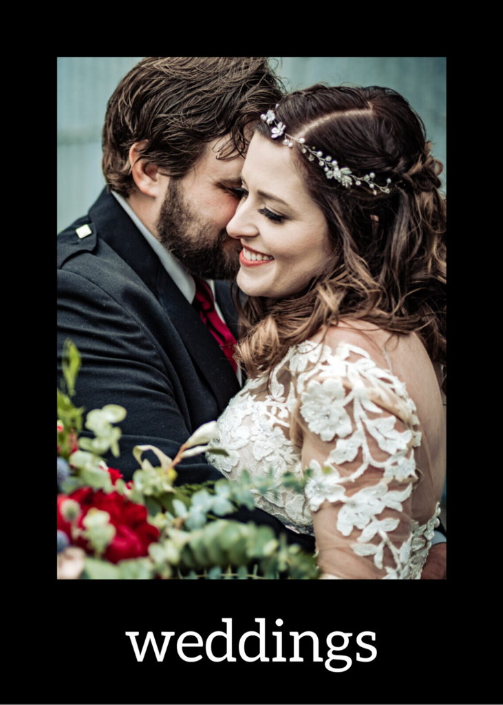 Bride and Groom portrait in Moose Pass, Alaska.